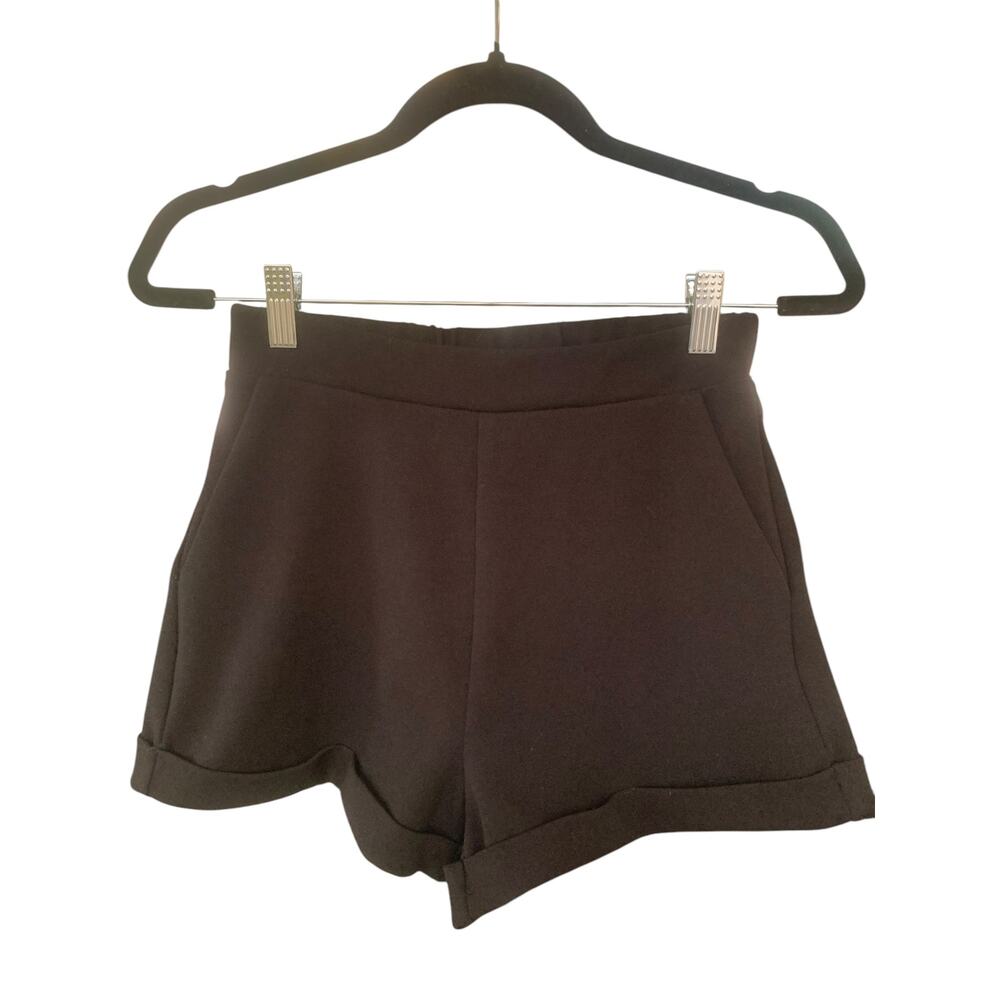 Black Cuffed Sincerely Jules Dress Shorts Size Small - Chic Summer Staple